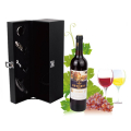 Kit Vinho com Suporte para Vinho - 5 peças